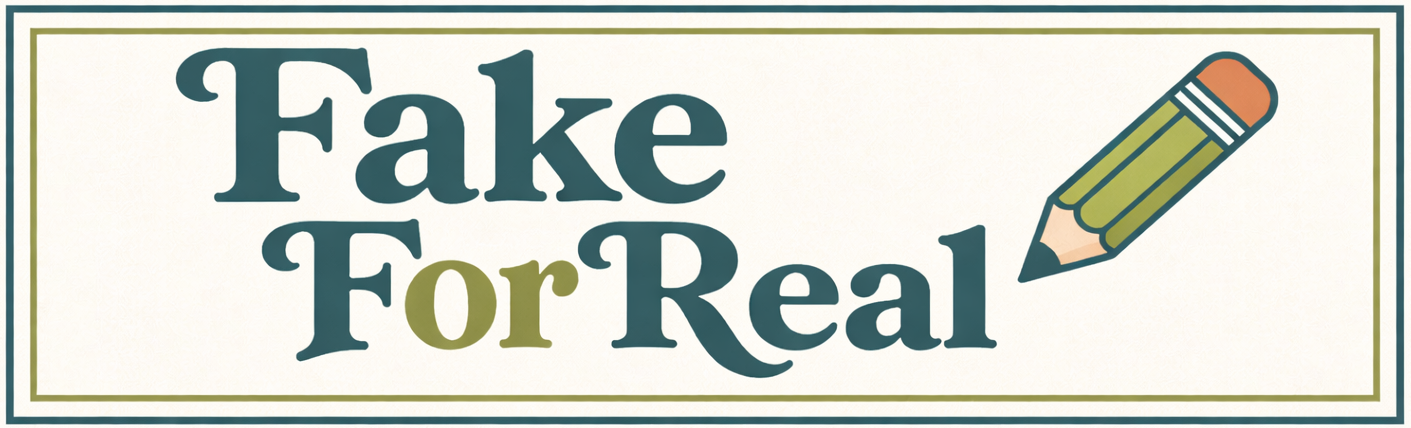 Fake For Real… In English